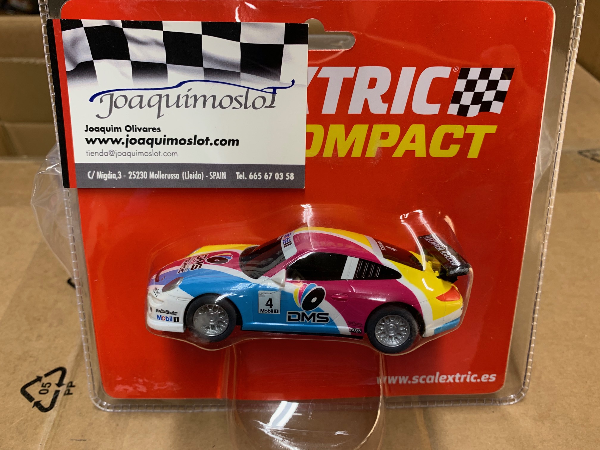 scalextric compat Porsche 911 GT3 Tio Scalextric